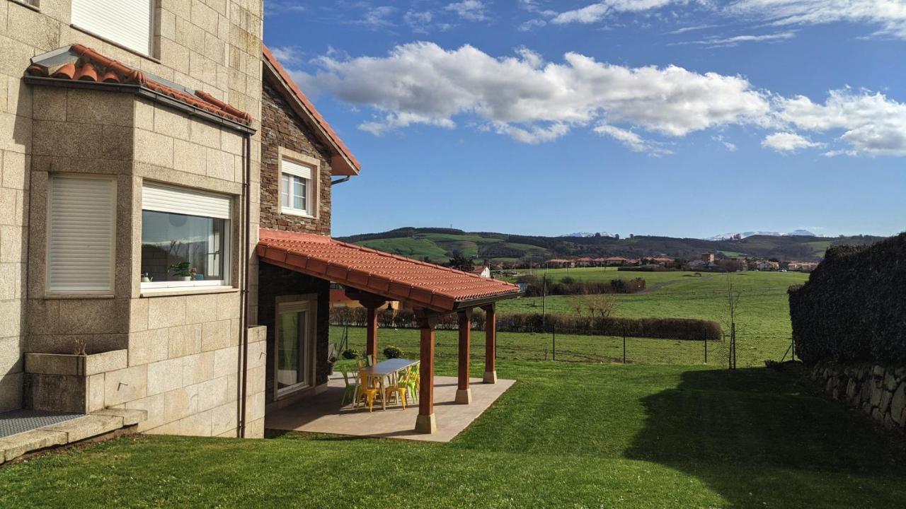 Chalet Galizano Junto A La Playa Exteriör bild